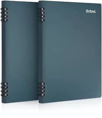 Oxford Stone Paper Notebook 5-1/2  X 8-1/2  Blue Cover 60 Sheets 2 Pack (161 • $20.14