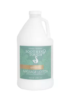 Soothing Touch Ayurveda Massage & Spa Therapy Lotion - Half Gallon (64 Fl Oz) • $40.95