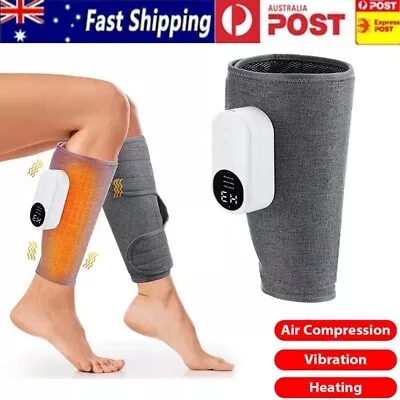 Leg Massager Heated Air Compression Foot Massage For Circulation Muscles Relax • $41.79