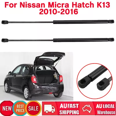Pair Of Tailgate Gas Struts Fits Nissan Micra Hatch Hatchback K13 Series 2010-16 • $22.25