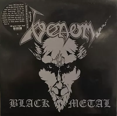 Venom – Black Metal LP 2003 Earmark – 41009 [Sealed] [Italy] [180 G] • $59.95