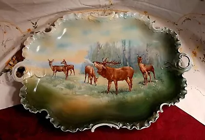 Rosenthal Game Platter Elk • $99