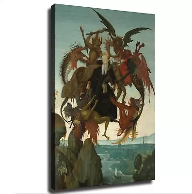 Michelangelo Buonarroti - The Torment Of Saint Anthony Poster Canvas Picture • $19.90