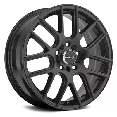 Vision 426 CROSS Wheel 16x7 (38 5x112 72.56) Black Single Rim • $124