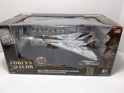 Forces Of Valor 1/72 F-14a Tomcat Diecast Year 2003 #80010 • $125