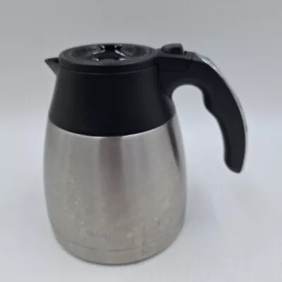 Mr Coffee 7” Tall X 6  Base Thermal Insulated Stainless Steel Carafe 12 Cup Pot • $15