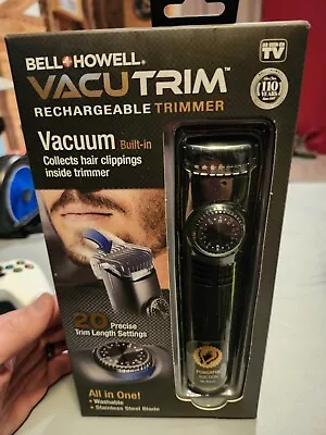 Bell And Howell Vacutrim Vacuum Hair Trimmer - Black (8760) • $29.99