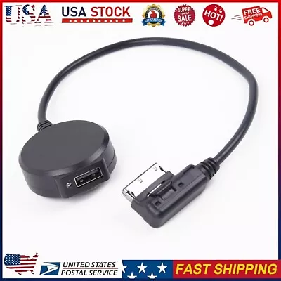 Interface Wireless-Bluetooth Adapter USB Music AUX Cable/For Mercedes-Benz MMI • $26.19