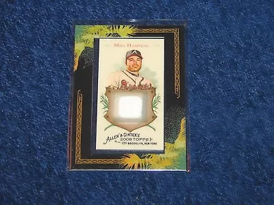 Mike Hampton Atlanta Braves 2008 Allen And Ginter Relics Jersey (ag104) • $3.99