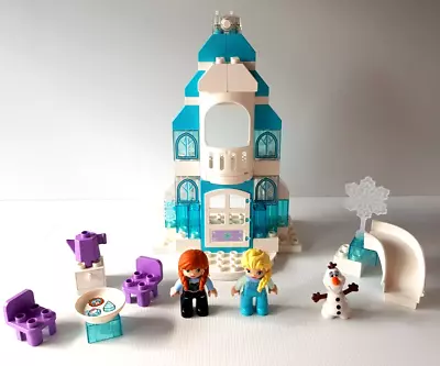 Lego Duplo Frozen Ice Castle (2019)  No Box Or Manual Missing Skirts And Cape • $75.50