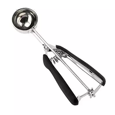 3 Tbsp Cookie Scoop Stainless Steel Mini Ice Cream Scoop With Soft Grips • $15.70