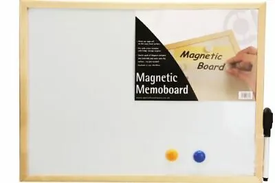 Memo Board Magnet 40cm X 30cm Reusable Wipeable Planner Organiser Gift Wall Kids • £7.99