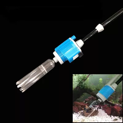 $3.47 • Buy Aquarium Electric Water Changer Pump Head Tool Fish Tank Gravel Vacuum Cleaner