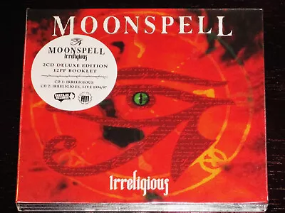 Moonspell: Irreligious XXV - Deluxe Edition 2 CD Set 2023 Reissue EU Digipak NEW • $23.95