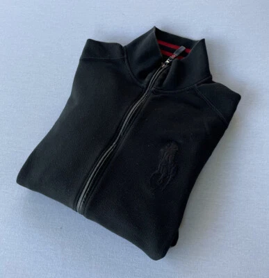 £10.49 • Buy ⭐Genuine⭐ Men‘s POLO RALPH LAUREN ZIP UP CARDIGAN JACKET SIZE MED SMALL