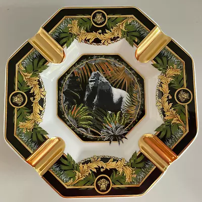 VERSACE Le Regne Animal Bob ASH TRAY 5 1/2   Rosenthal NEW Box Monkey • $149