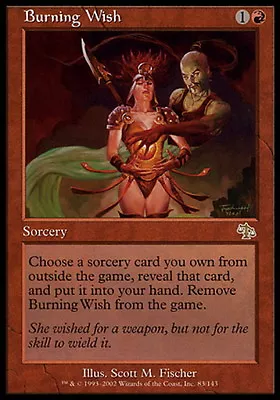 Burning Wish - Burning Wish - Magic Mtg -  • $4.78