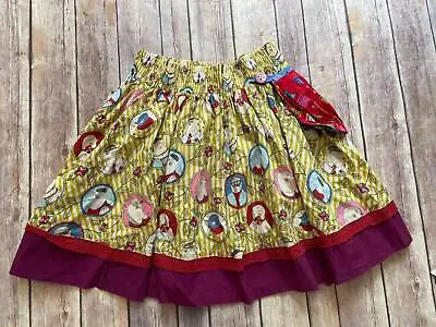 Matilda Jane Size 10 Paint By Numbers Self Portrait Skirt 2/2 B13 • $16.99