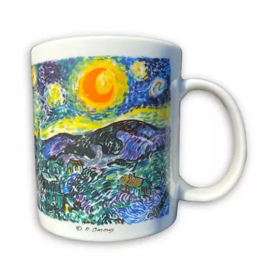 $14.99 • Buy CHALEUR Masters Collection Vincent Van Gogh 'Starry Night' MUG CUP D. Burrows