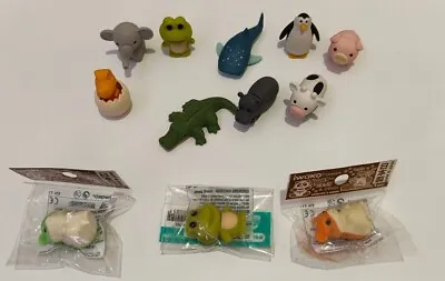 Japanese Iwako Eraser Rubber Bundle Collection Animals • £7.99