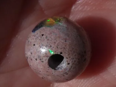 8.71 Ct. Mexican Cantera Fire Opal Bead • $145