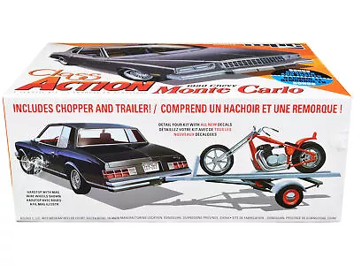 MPC MPC967M Skill 2 Model Kit 1980 Chevrolet Monte Carlo 1/25 Scale Model Car • $47.99