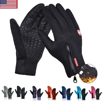 -10℃ Waterproof Winter Gloves Thermal Gloves Touch Screen Cold Weather Gloves • $5.99