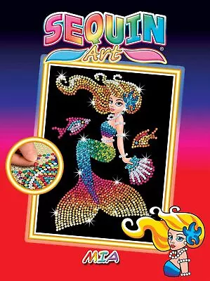 Sequin Art Red Mia The Mermaid Sparkling Arts And Crafts Kit Multicolor (552... • $50.28