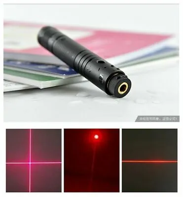 Focusable Dot Line Cross 10mw 650nm Red Laser Module Positioning Locator 20*108 • £22.56