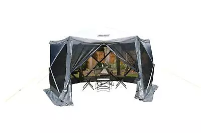 Event Shelter Gazebo 3.6m X 3.6m Outdoor Camping Motorhome Caravan • £209.08