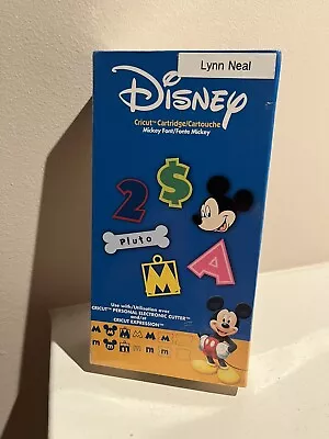 CRICUT CARTRIDGE DISNEY MICKEY FONT  With Box Pre Owned • $12.20