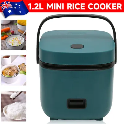 1.2L Electric Mini Rice Cooker Portable Steamer Soup Cooking Stew Pot 1-2 Person • $33.85