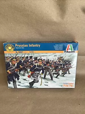 Italeri 6067 Prussian Infantry 1/72 Scale Plastic Scale Model Figures NEW Unused • £8.99