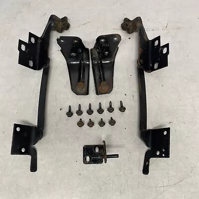 87-93 Mustang Hatchback Back Seat Brackets Hinge Rear Hatch Hardware OEM 351 • $149.99