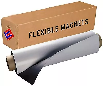 Flexible Magnet Sheet With Adhesive 20 Mil Thick. Ideal For DIY Projects  • $10.99