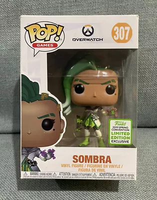 NEW Sombra Overwatch 2019 Spring Convention Exclusive #307 Pop! Vinyl Figure • $25