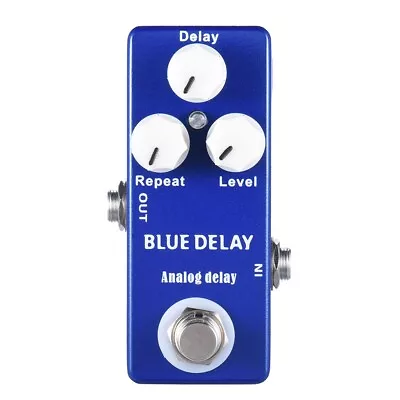Analog Delay Mosky Guitar Effects Pedal Based On MAD Professor Deep Blue Delay • $27.30