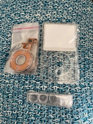 $38 • Buy Ipod 5th & 5.5 Gen Video 30GB 60GB 80GB Transparent Faceplate + Click Wheel