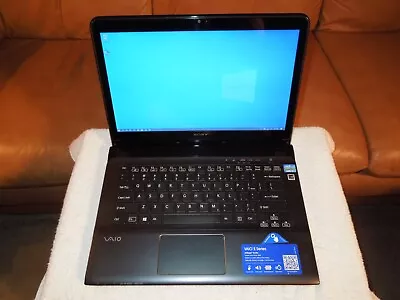 $290 • Buy Sony VAIO SVE14AE13L Laptop Computer -14 Screen -Windows 10 -1 TB HDD -8 GB Ram