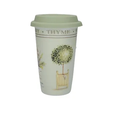 Ceramic Travel Mug Rubber Top BRAND NEW   • £9.99