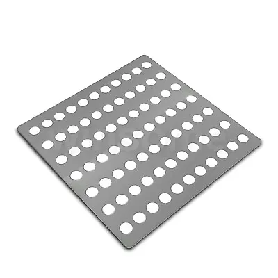£4.99 • Buy Drain Cover Leaf Guard Metal Stainless Steel Grid Plate Grate Rustproof Square 