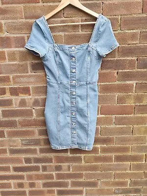 H&M Denim Dress Size 12 New With Tags • £7