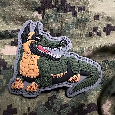 Malinois  MaliGator  K9 Morale PVC Patch • $8.99