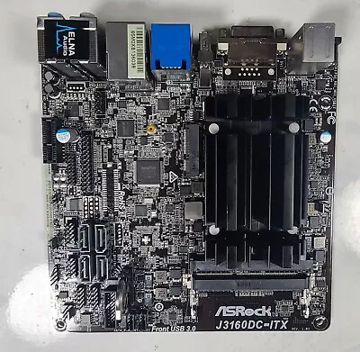 ASRock J3160DC-ITX Motherboard & Intel J3160 Quad-Core Processor Quad Core DDR3 • $34.99