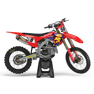 Honda MX Motocross Graphics |  Kit All Models All Years - Teke Teke • $153.19