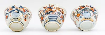 FINE 3 Chinese Porcelain Imari Mandarin Cups Qing Qianlong (1736-1795) • $16.80