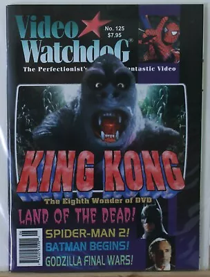 Video Watchdog Magazine No 125 /King Kong/Batman Begins • $7.95