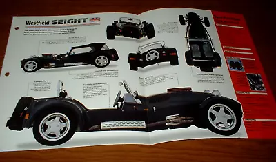 ★★1992 Westfield Seight Original Imp Brochure Specs Info 92 91-99 98★★ • $6.99