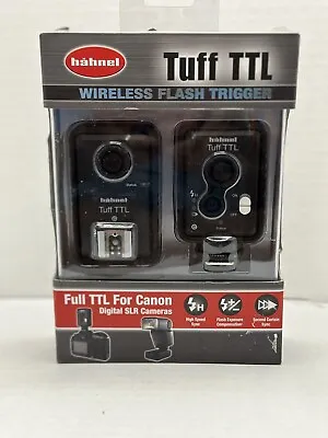 Hahnel Tuff TTL Wireless Flash Trigger For Canon Digital SLR Cameras NIB • $60