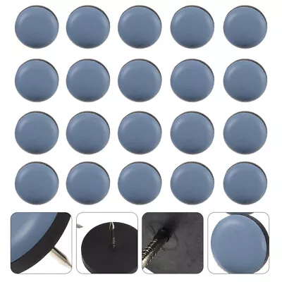  20 Pcs Nail-on Slider Pad Glide Pads Furniture Glides Cupboard • £10.45